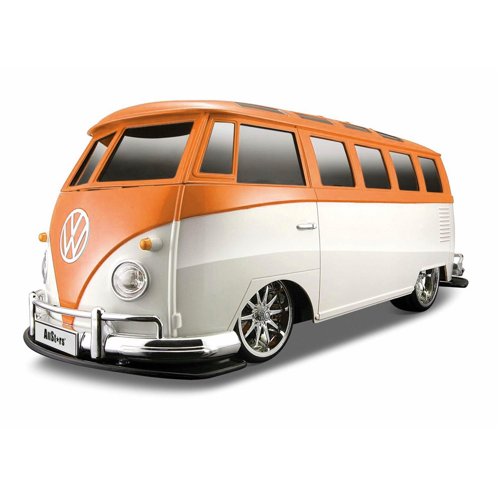 

Автомодель Maisto серии AllStars Volkswagen Van Samba (31022 white/grey)