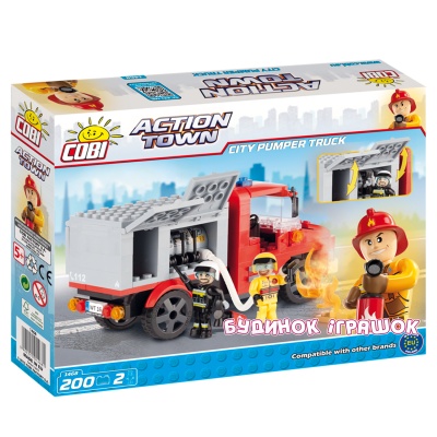 

Конструктор COBI серии Action Town Пожарная насосная машина (COBI-1468)