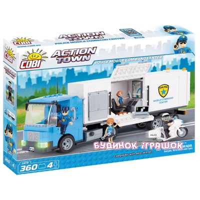 

Конструктор COBI серии Action Town Полицейский командный центр (COBI-1573)