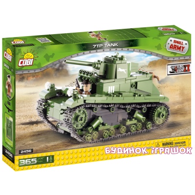 

Конструктор COBI серии Small Army Легкий танк 7 TP (COBI-2456)