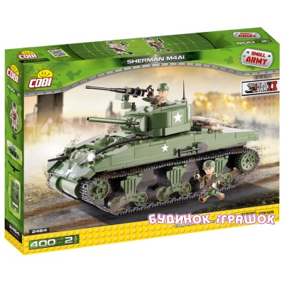 

Конструктор COBI серии Small Army Танк М-4 Sherman (США) (COBI-2464)