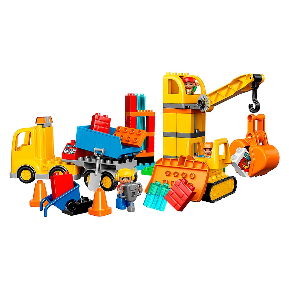 

Конструктор LEGO Duplo Большая строительная площадка (10813)