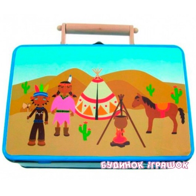 

Игровой набор Bino Чемоданчик индианца (83530)