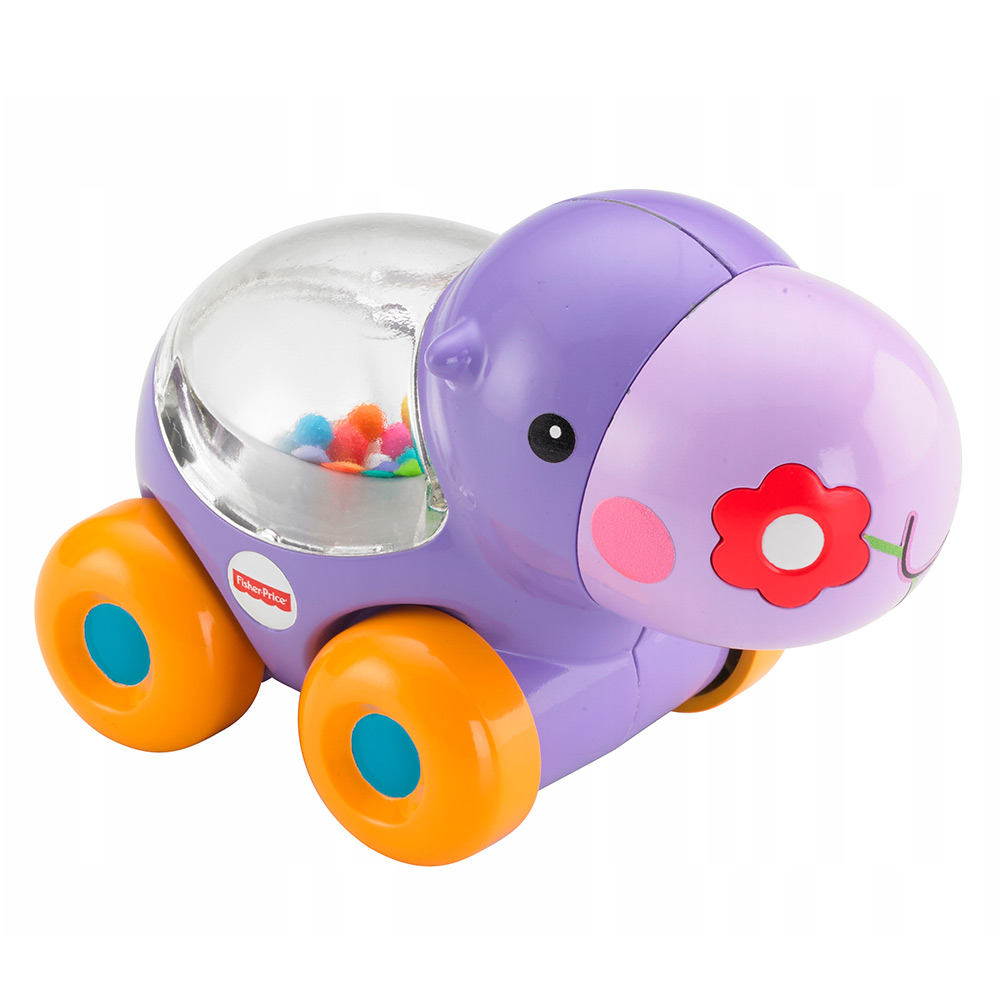 

Каталка-погремушка Fisher-Price Бегемотик с шариками (BGX29/BGX30)