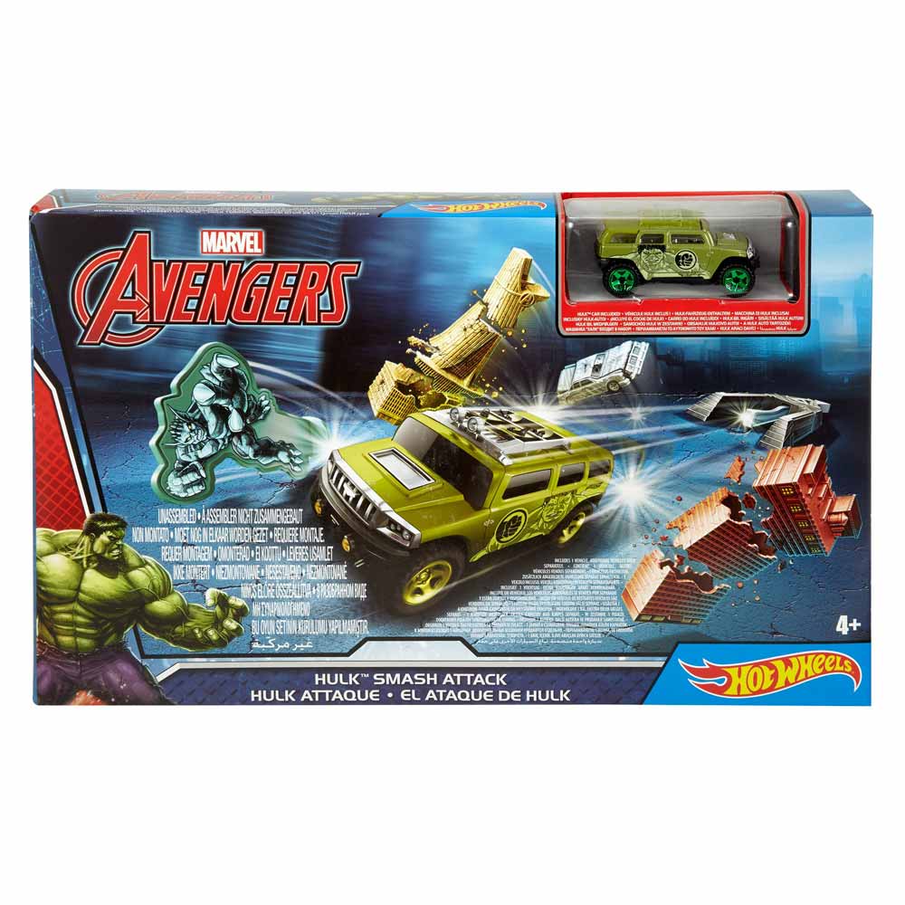 

Трек Hot Wheels серии Marvel Приключения супергеров Халк (DKT27/DKT29)