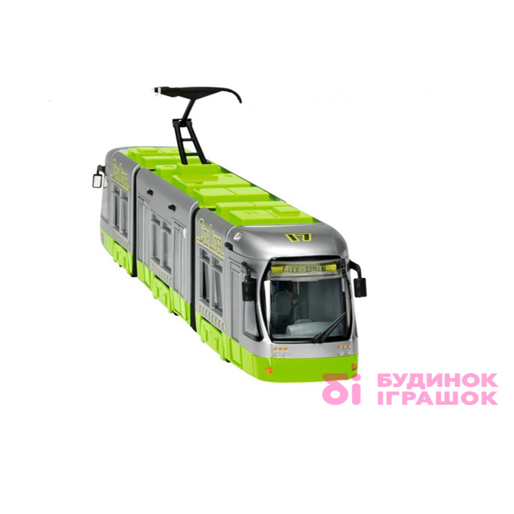 

Трамвай городской Dickie Toys зеленый (3315105)