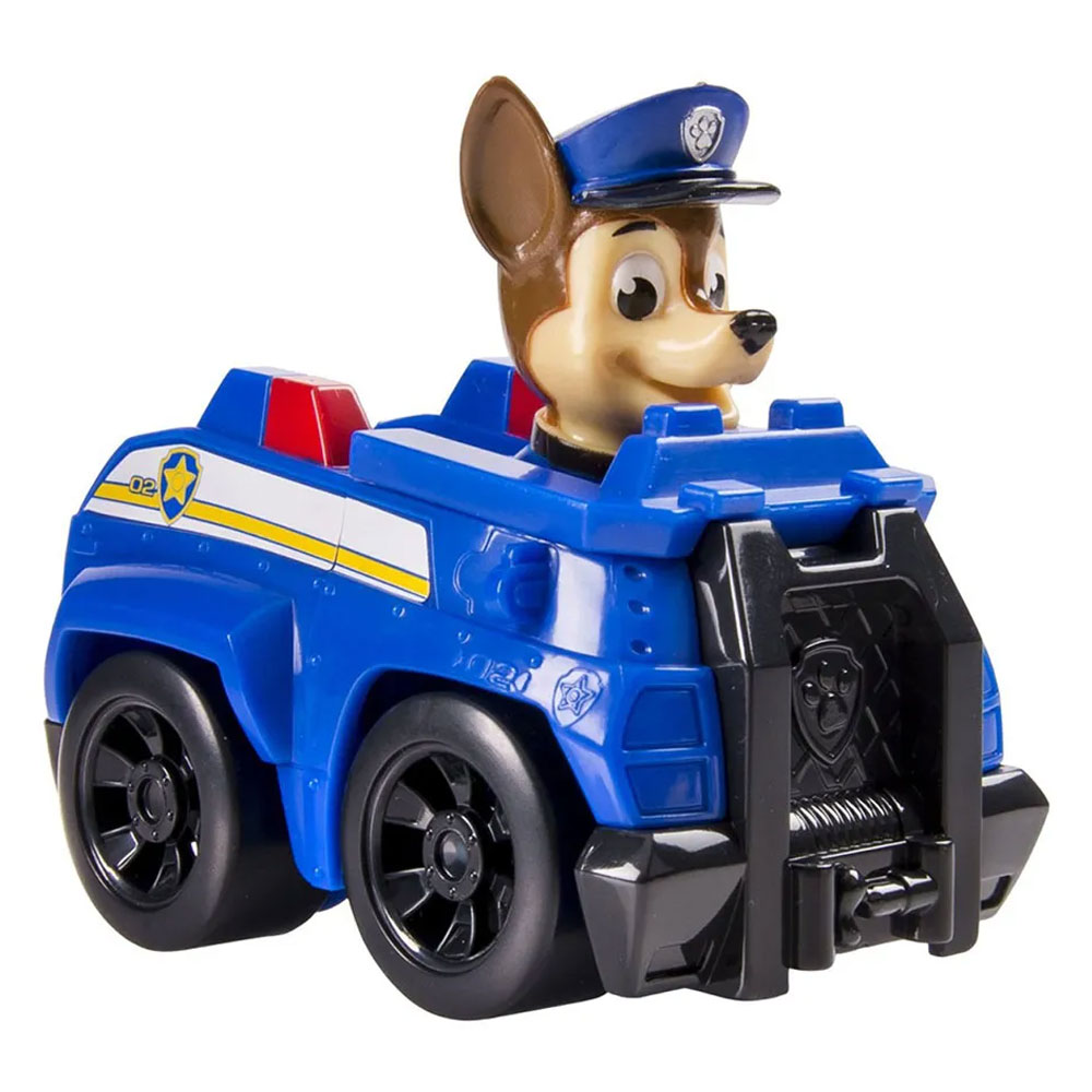 

Спасательный автомобиль Paw Patrol Pull-Back фигурка Гонщика (SM16605/SM16605-1)