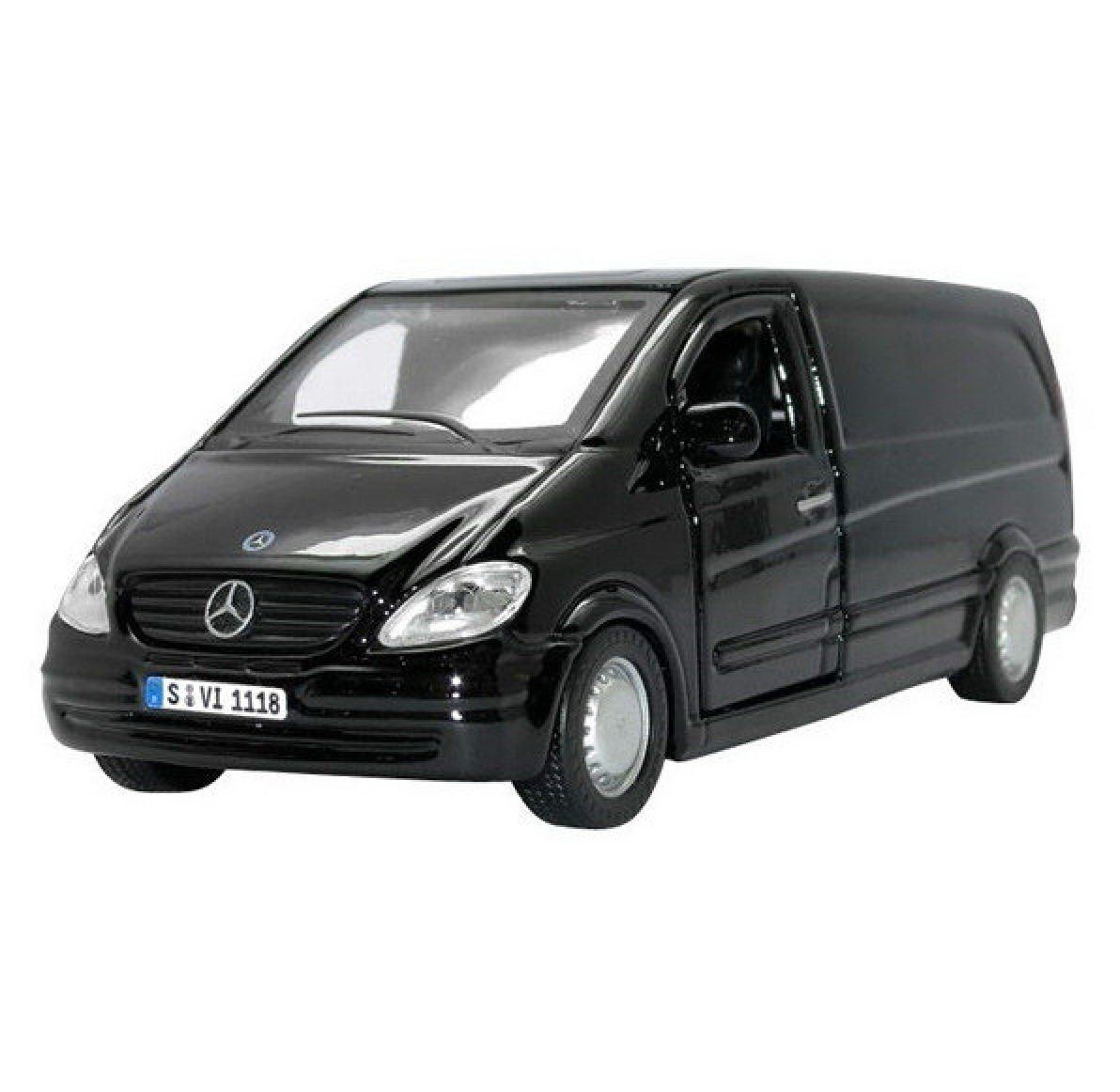 

Автомодель Bburago Mercedes-Benz Vito чорний 1:32 (18-43028 black)