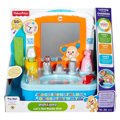 

Интерактивная игрушка Fisher-Price Умывальник умного щеночка (DRH28)