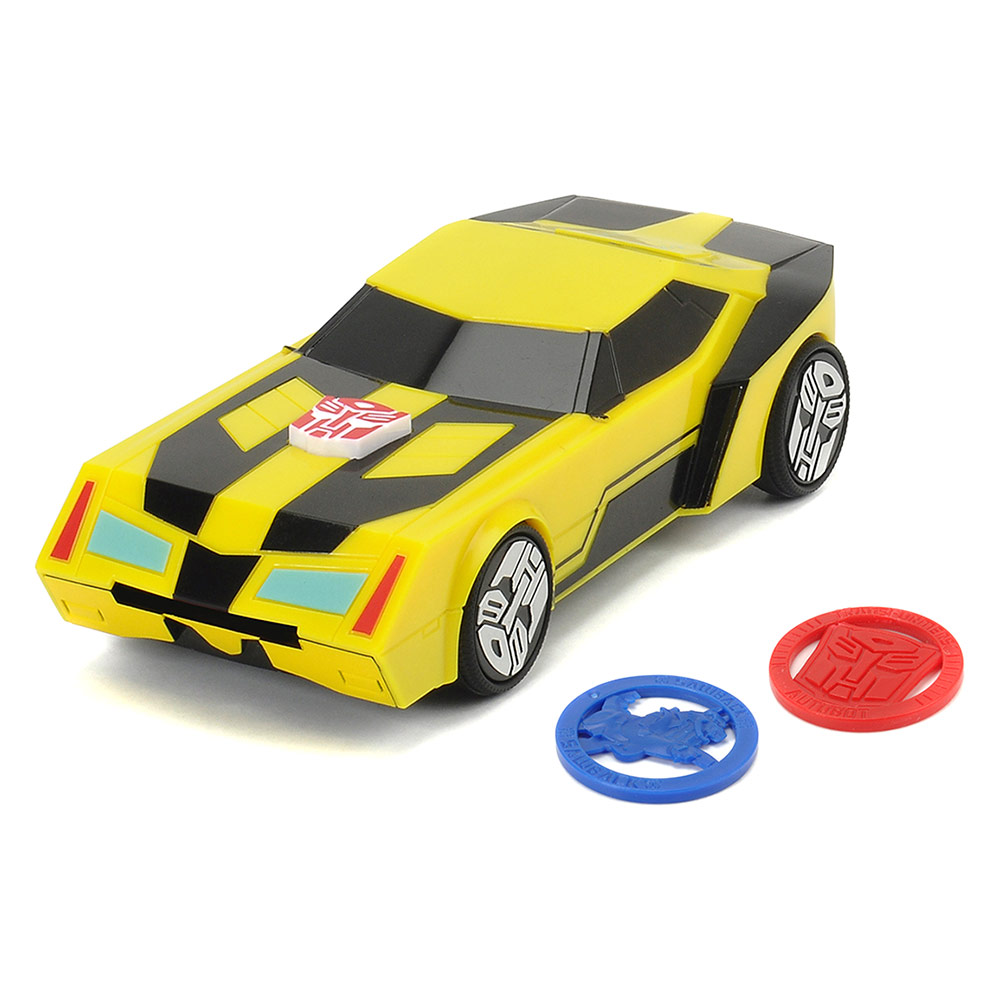 

Автомобиль Трансформер Бамблби с функцией стрельбы светом и звуком Dickie Toys 20 см (3114003)