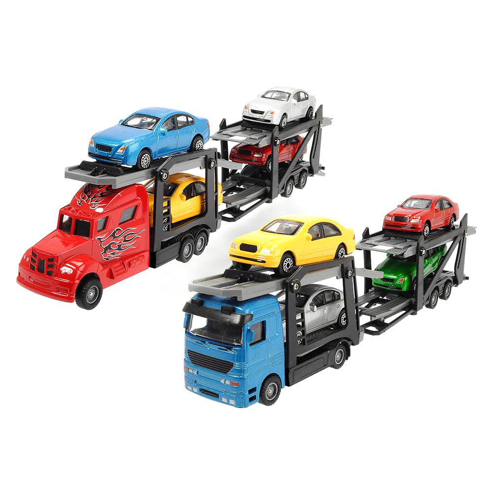 

Набор Dickie Toys Автотранспортер с 4 машинками 28 см ассортимент (3745000)