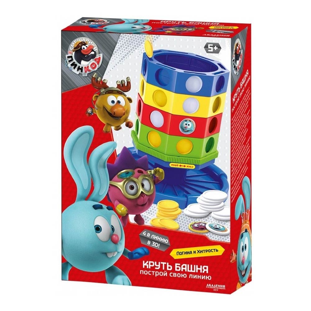

Игровой набор Круть-Башня АРИ Смешарики Пин-код (8126)