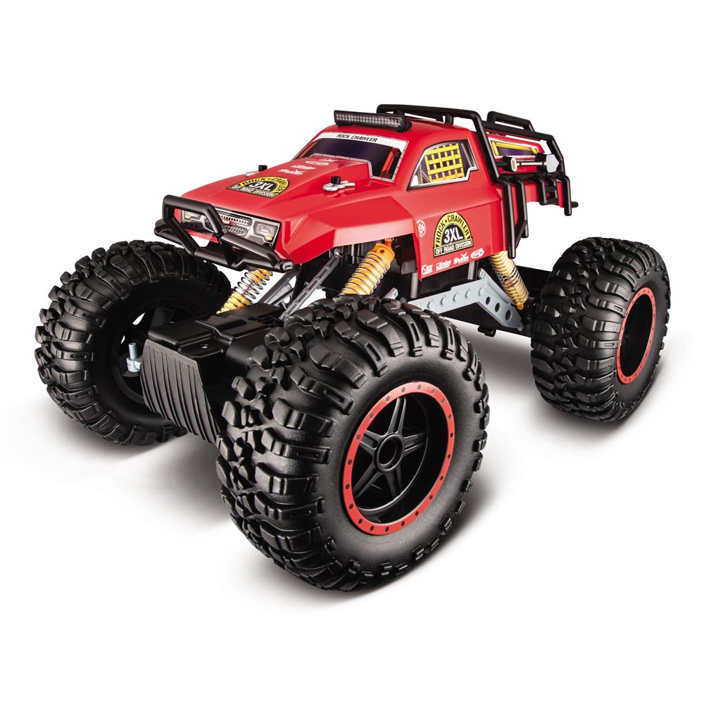 

Автомодель Maisto Tech Rock crawler 3XL на радиоуправлении красная (81157 red)