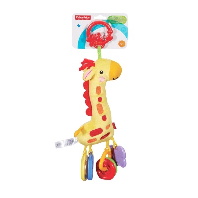 

Мягкая погремушка-прорезыватель Fisher-Price Зебра/Жираф в асс. (BLT35)