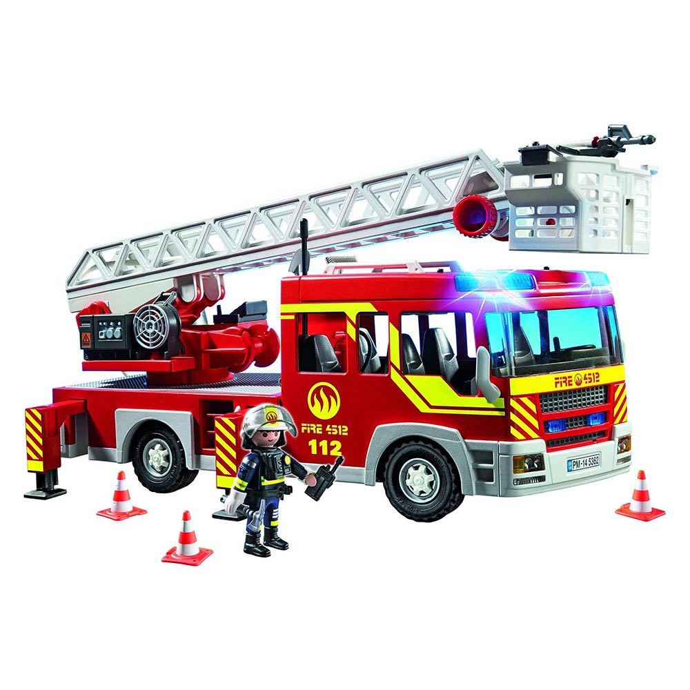 

Конструктор Пожарная машина со светом и звуковым эффектами PLAYMOBIL (4008789053626)