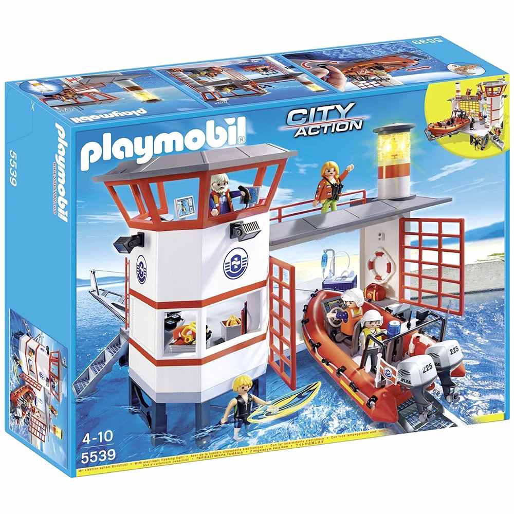 

Конструктор Береговая охрана с маяком PLAYMOBIL (4008789055392)