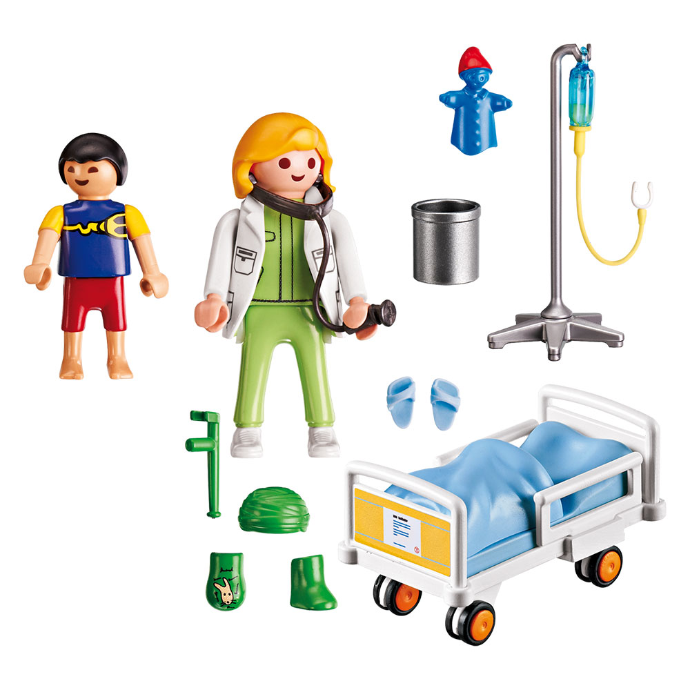 

Конструктор Доктор с ребенком PLAYMOBIL (4008789066619)