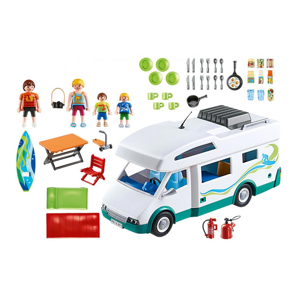 

Конструктор Playmobil Семейный автомобиль-дом на колесах (6671)