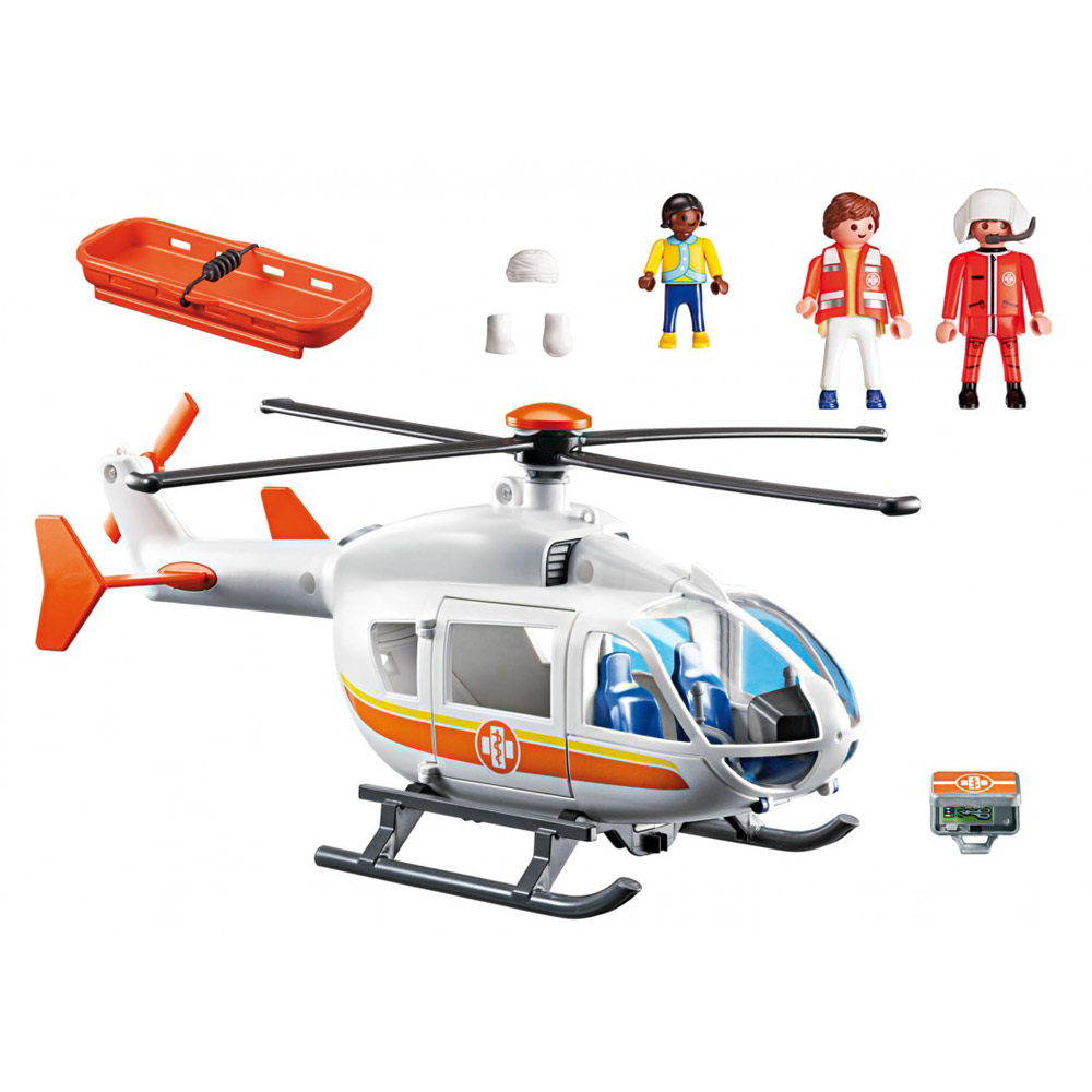 

Конструктор Вертолет скорой помощи PLAYMOBIL (4008789066862)