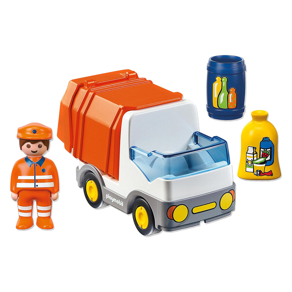 

Конструктор Мусоровоз фургон с функцией сортера PLAYMOBIL (4008789067746)