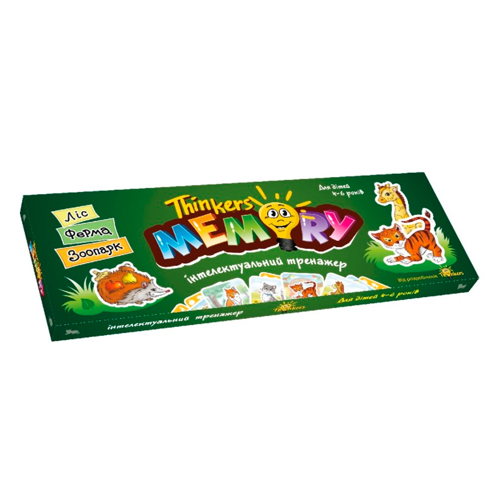 

Настольная игра Мемори Thinkers 4-6 лет (104011)