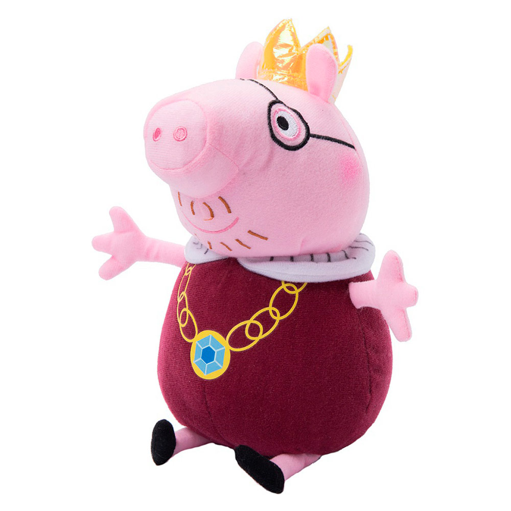 

Мягкая игрушка Папа Свин Король Peppa Pig 30 см (31154)