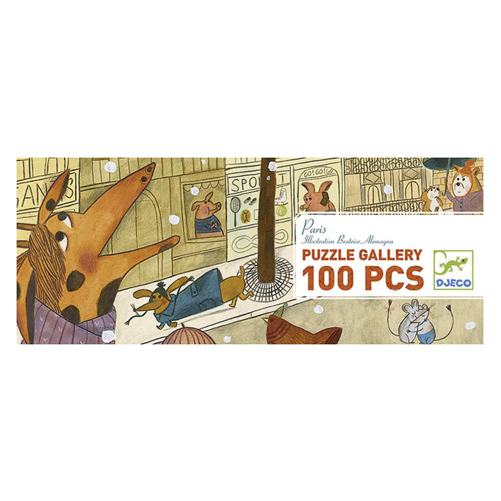 

Пазл Париж Djeco 100 элементов (DJ07637)