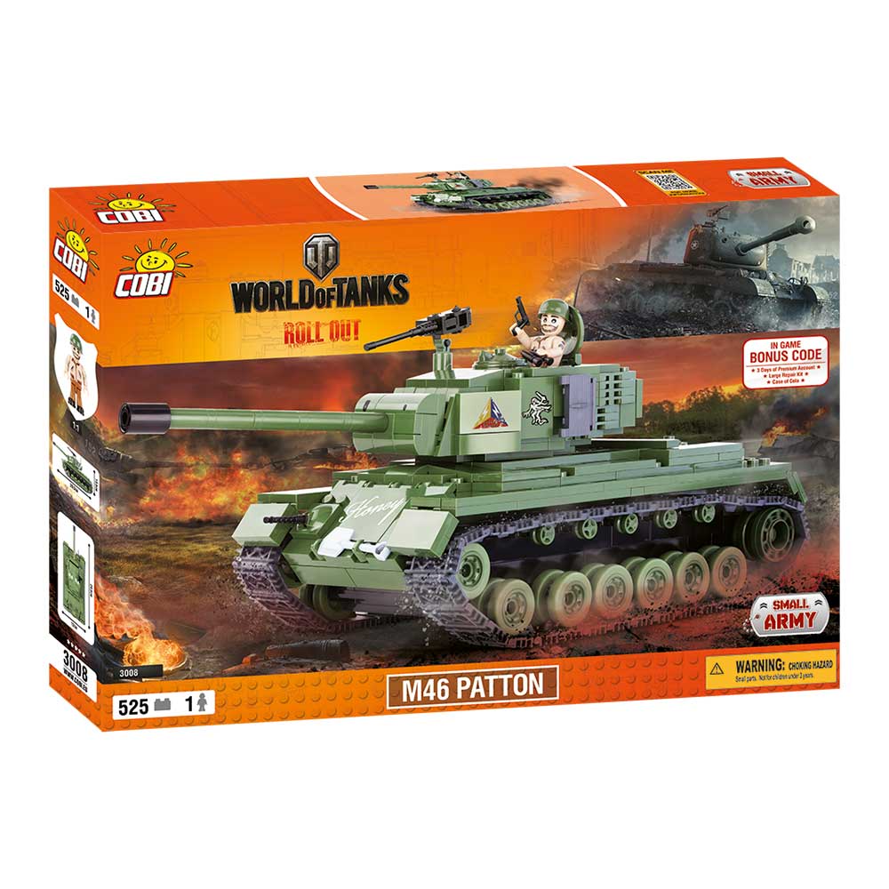 

Конструктор COBI Word Of Tanks М46 Паттон (COBI-3008)
