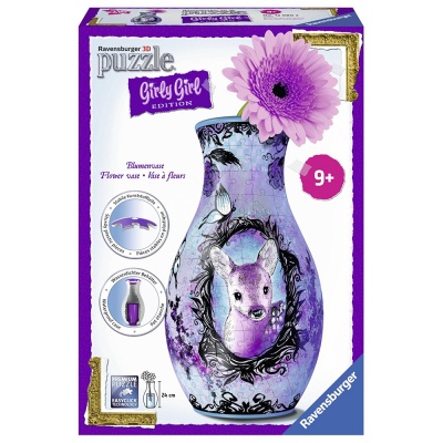 

Трехмерный пазл серии Girly Girl Ваза Животные Ravensburger (RSV-120802)