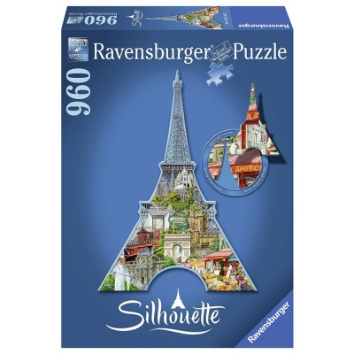 

Пазл Силуэт Эйфелева башня Ravensburger (RSV-161522)