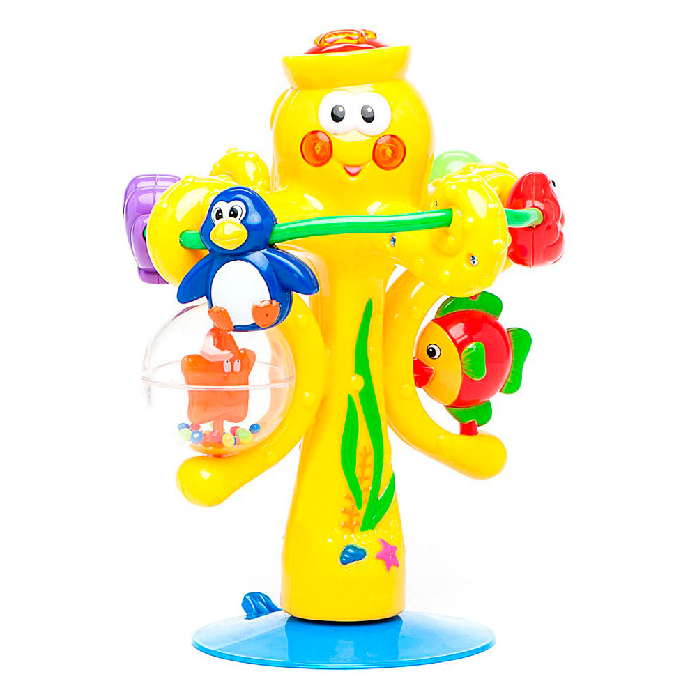 

Игрушка на присоске Музыкальный осьминог Kiddieland preschool (38190)