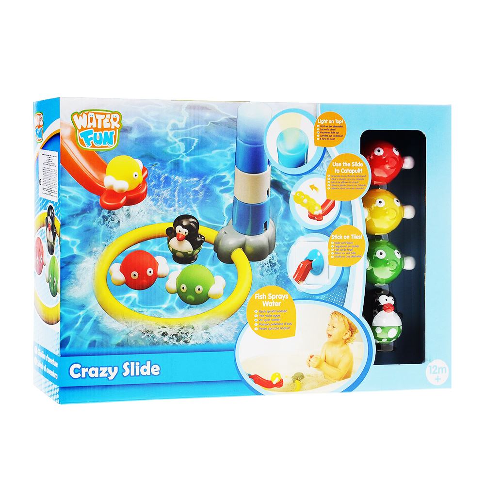

Набор игрушек для ванны Water Fun Пингвинчик и сумасшедший трамплин (23143)