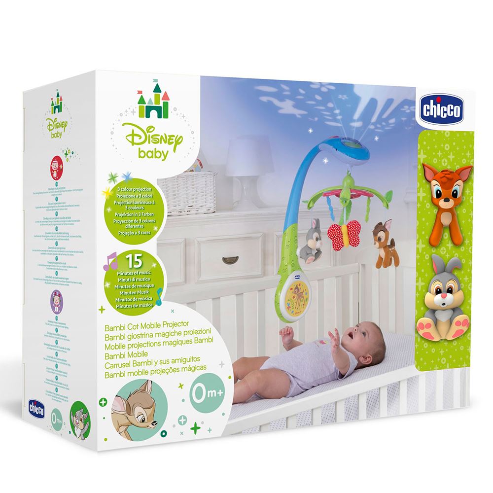 

Игрушка-проектор на кроватку Chicco Bambi (07156.00)