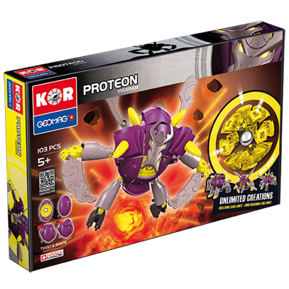 

Магнитный конструктор Вулкрам Geomag KOR Протеон (PF.800.633.00)