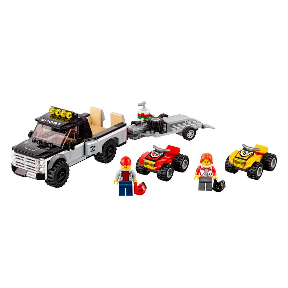 

Конструктор LEGO City Гоночная команда на вездеходе (60148)