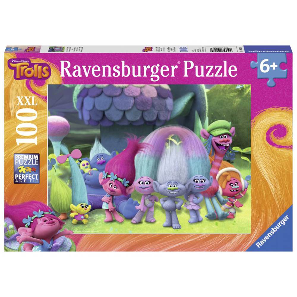 

XXL Веселые тролли 100 элементов Ravensburger (10928)