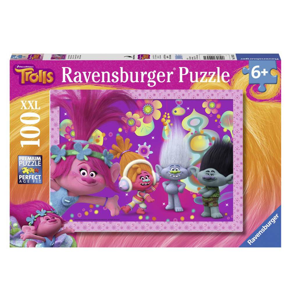 

XXL Тролли. Мохнатые приключения 100 элементов Ravensburger (10953)