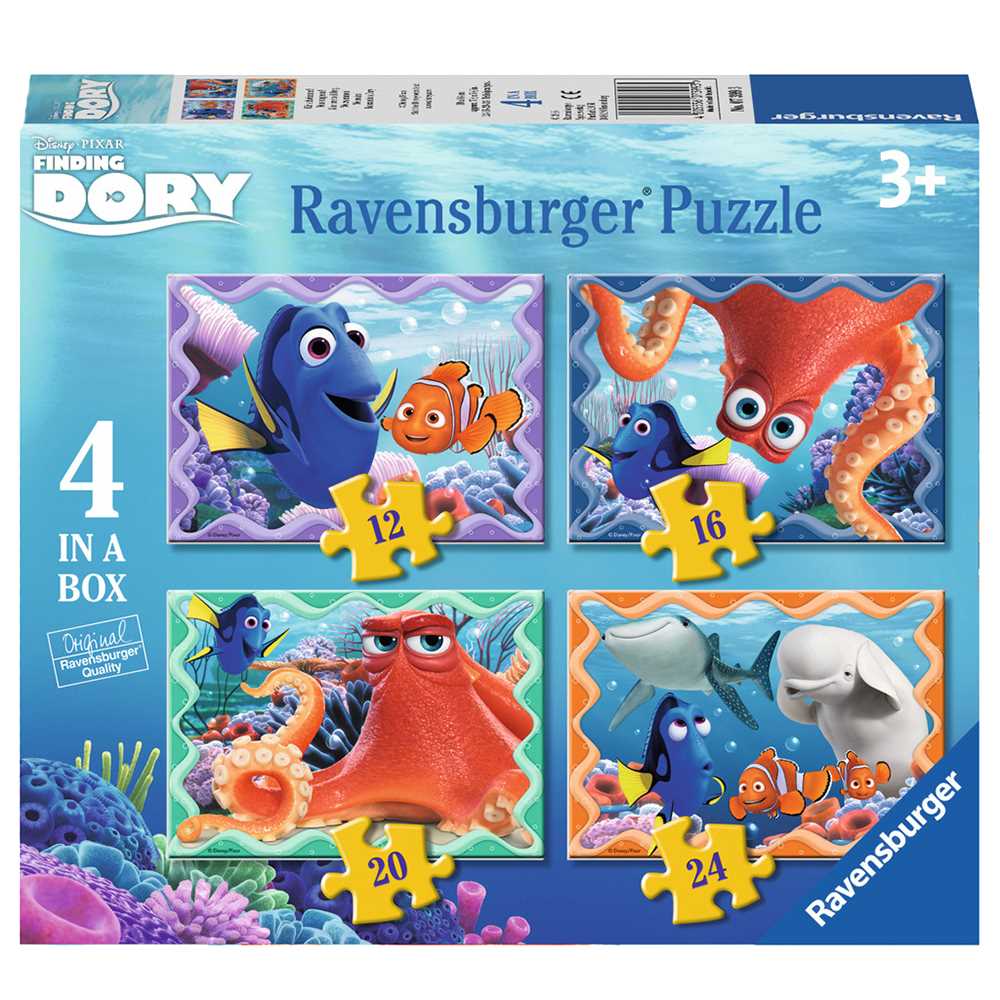 

4 в 1 Дисней Дори Ravensburger (07399_3)