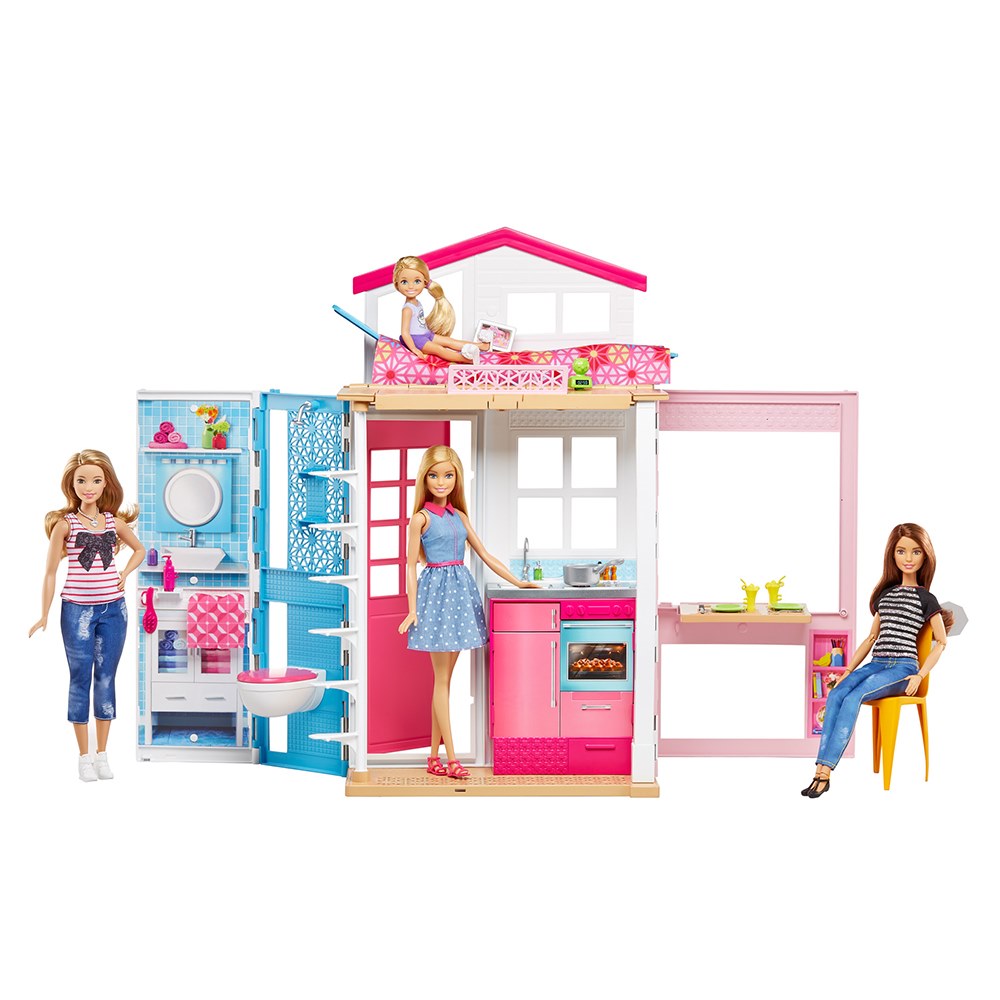 

Игровой набор Портативный домик Barbie (DVV47)