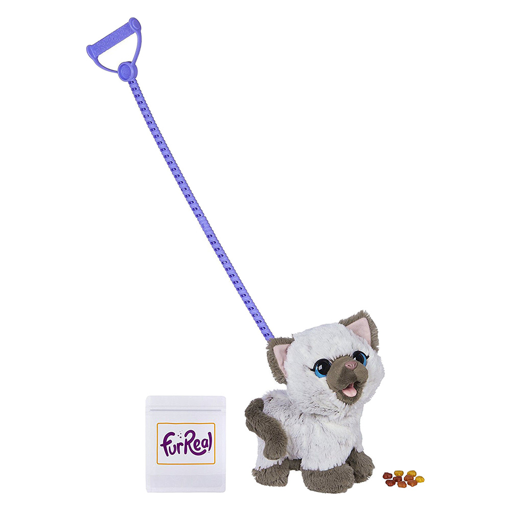 

Мягкая игрушка FurReal Friends Котёнок на поводке 24 см (C1156)