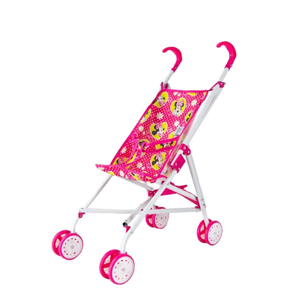 

Металлическая коляска с поворотными передними колесами Disney Minnie (D1015M)