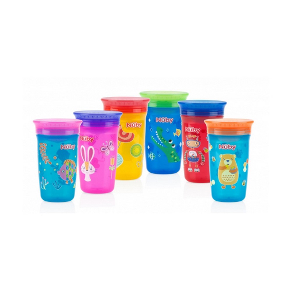 

Кружечка непроливайка с крышечкой Nuby 300ml (10411)