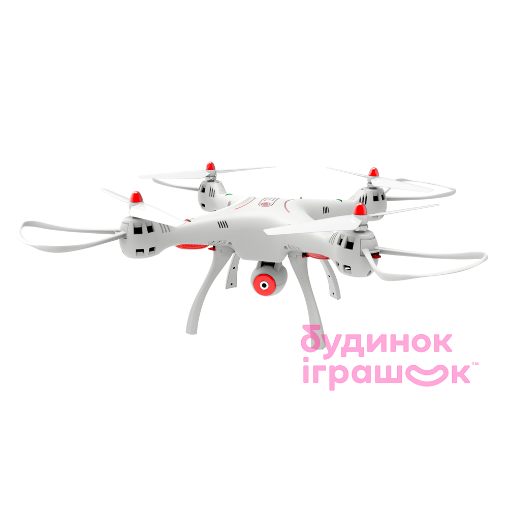 

Квадрокоптер Syma X8SW красно-белый с FPV-камерой 50 cм (X8SW)