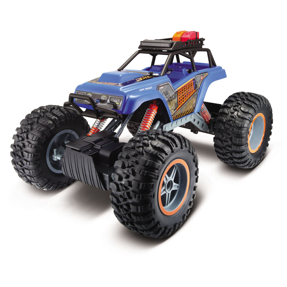 

Автомодель Maisto Tech Rock crawler 3XL на радиоуправлении синяя (81157 Blue)