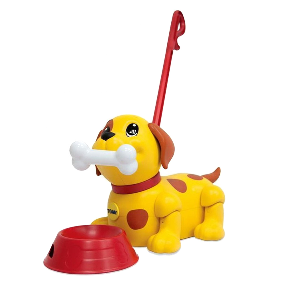 

Игрушка-каталка Веселый щенок Tomy со звуковыми эффектами (T72376)