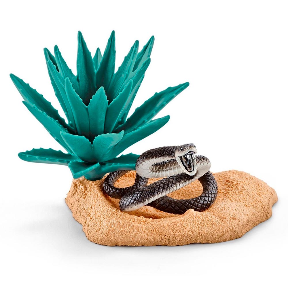 

Набор фигурок Schleich Черная мамба в гнезде (42322)