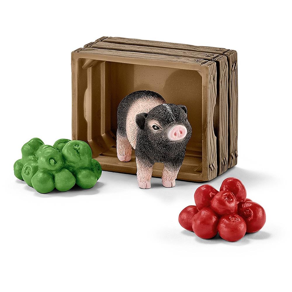 

Набор фигурок Schleich Поросенок в ящике (42292)