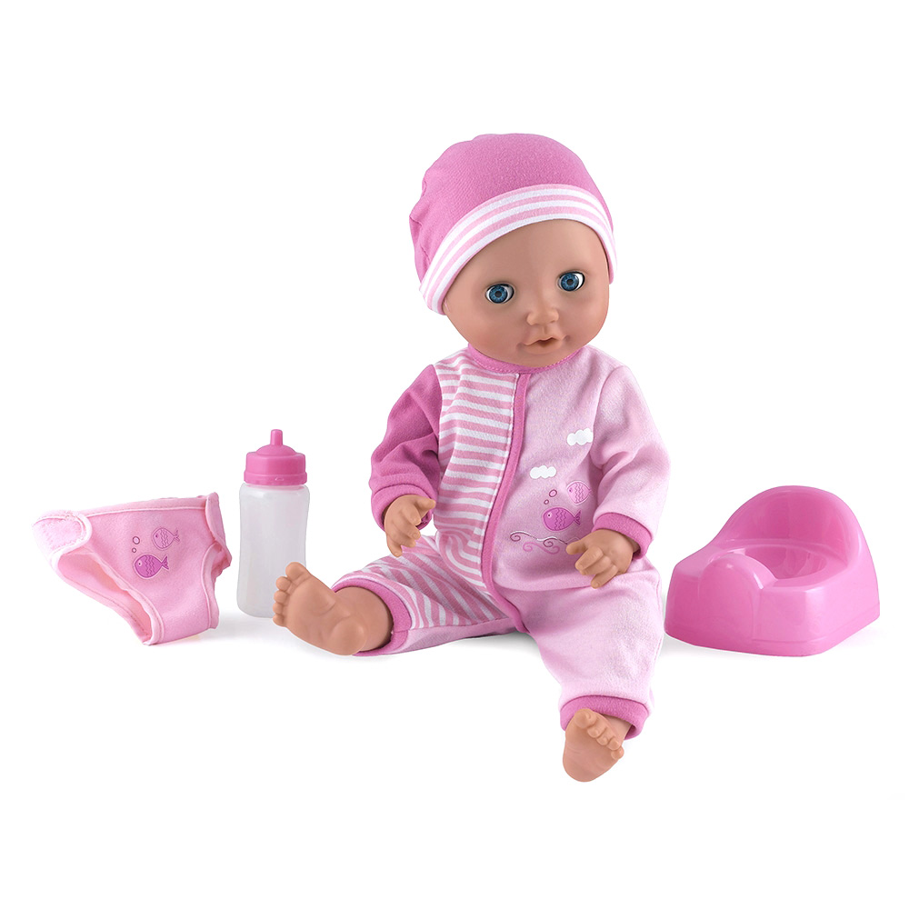 

Пупс Малыш Пи-Пи что мочит памперс DollsWorld 38 см (8120)