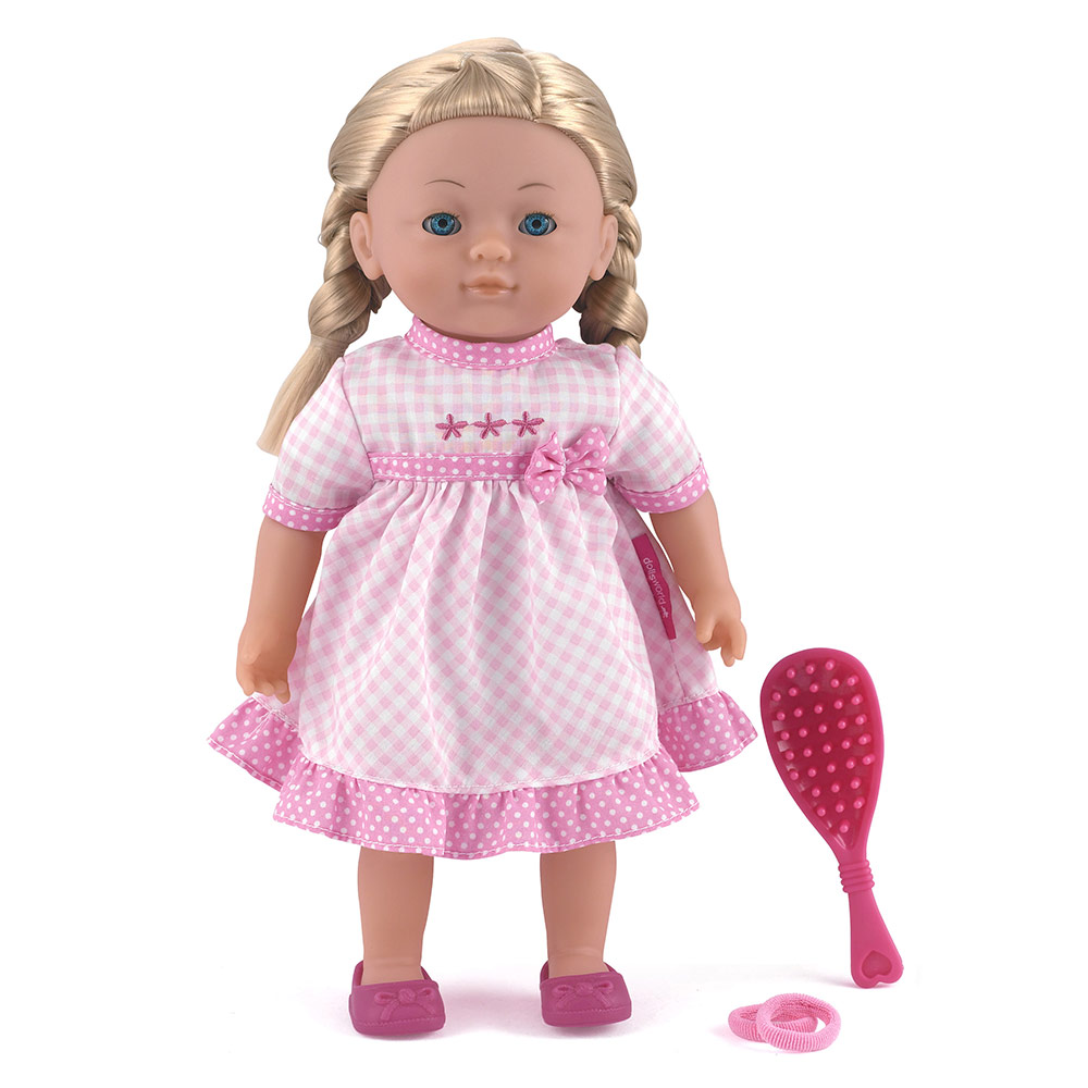

Пупс Шарлотта блондинка DollsWorld 36 см (8112)