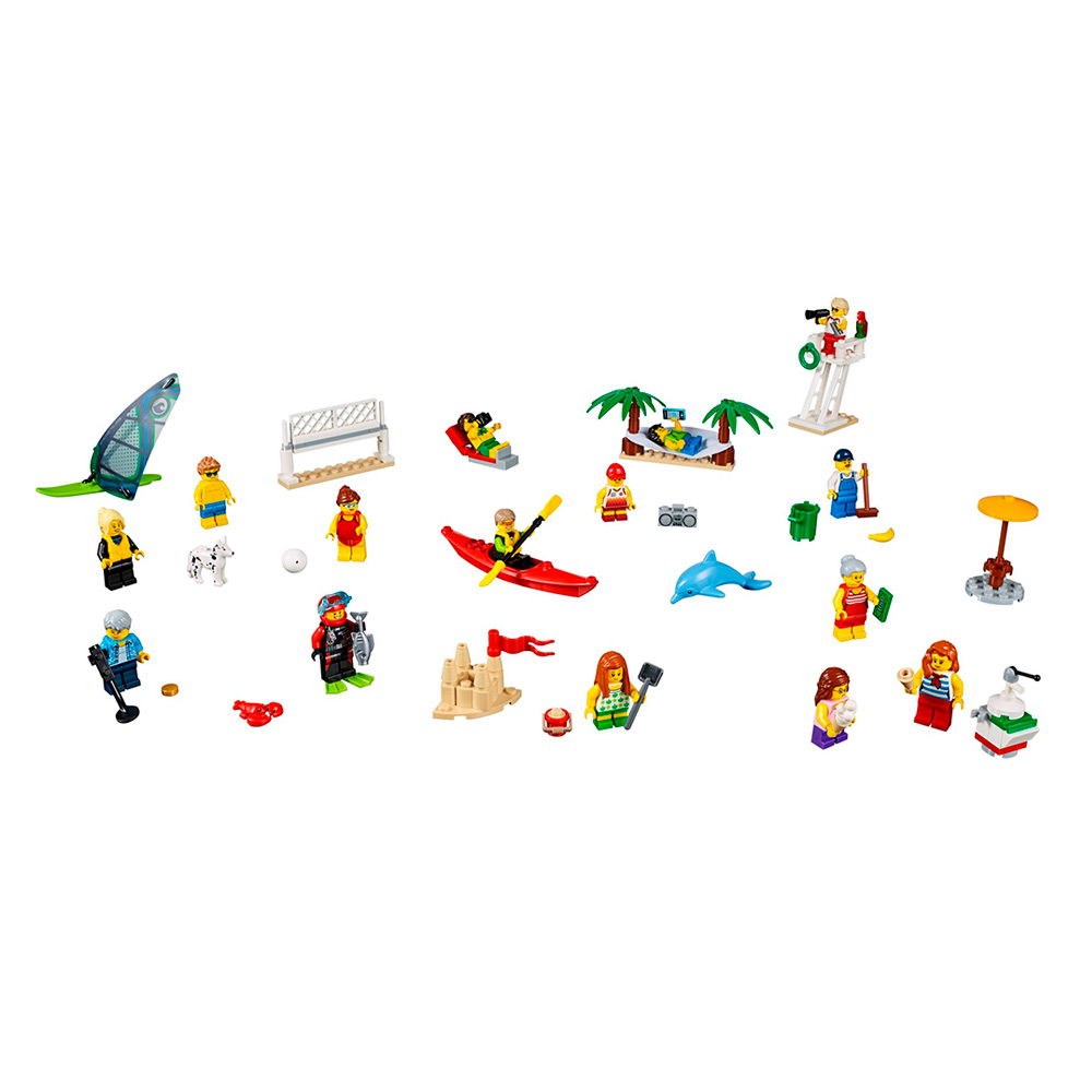 

Конструктор Компания развлечения на пляже LEGO City (60153)